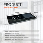 CUSTOM WIRELESS SOLAR LED ADDRESS SIGN